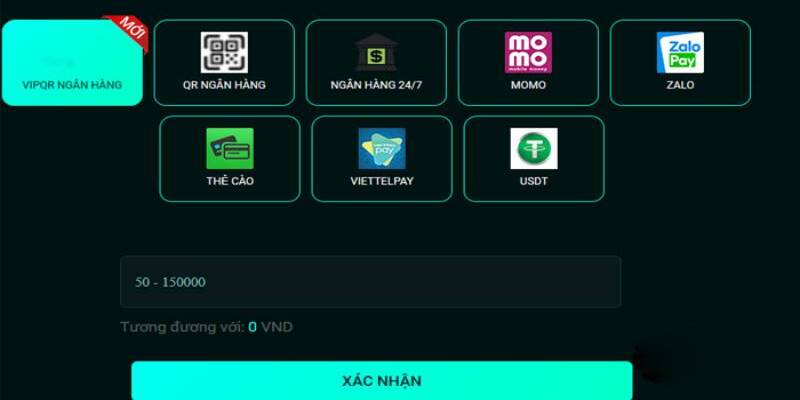 Các phương thức nạp tiền TX88 đa dạng